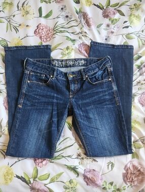 Express‎ Jeans, Dark Blue, Excellent Condition, Size 0P